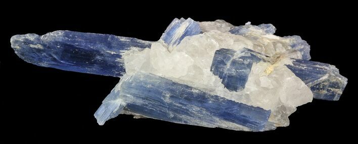 Vibrant Blue Kyanite Crystal In Quartz - Brazil #56927